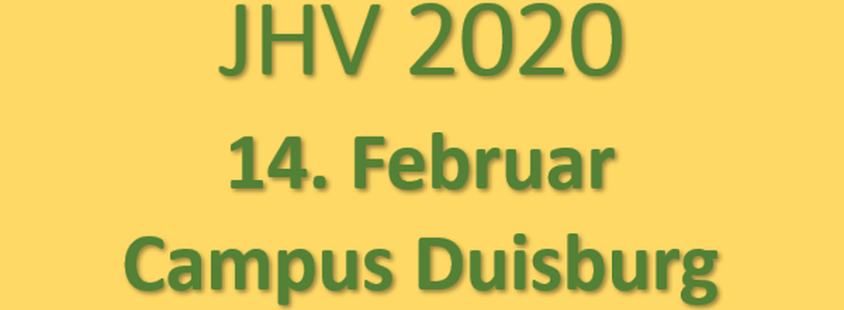 JHV 2020 UDE