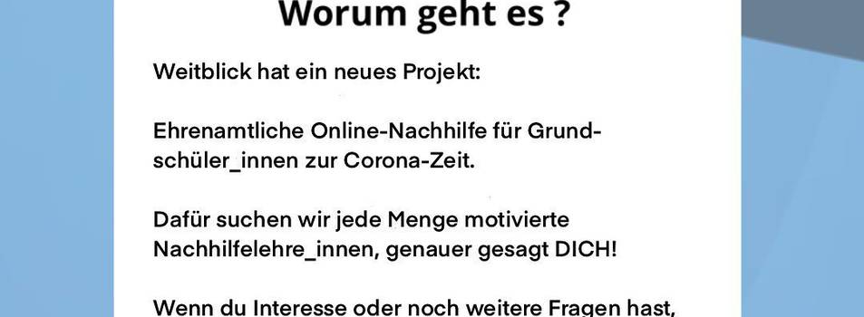 Nachhilfeprojekt Münster